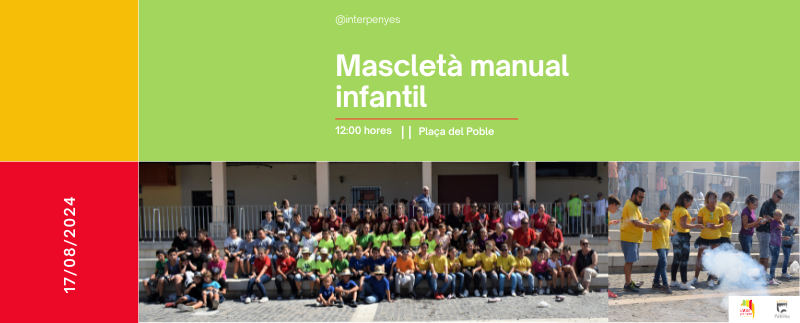 Mascletà Manual Infantil 2024